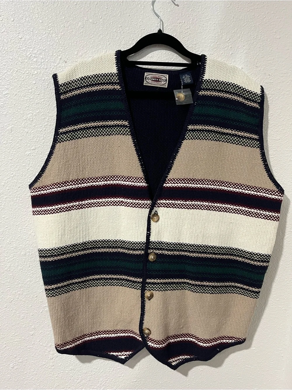 Countryseat Sweater Vest Size L/XL